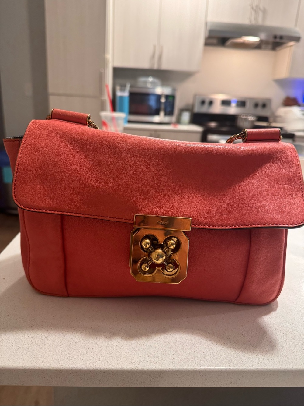 CHLOE LEATHER HANDBAG